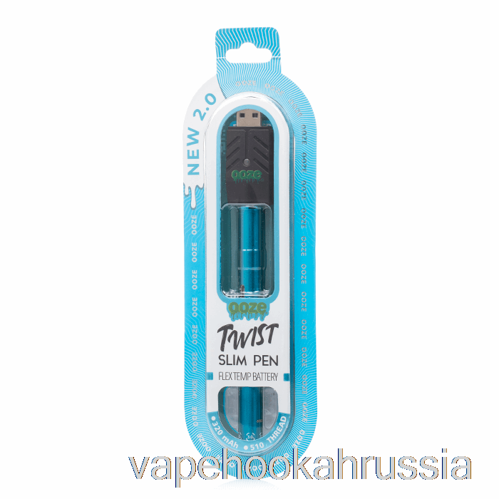 Vape Russia Ooze Slim Tan 2.0 аккумулятор с гибкой температурой сапфировый синий